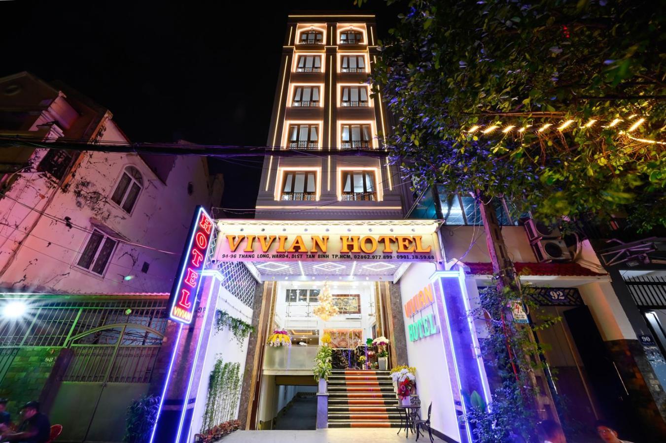 Vivian Airport Hotel Saigon Ho Chi Minh-stad Buitenkant foto